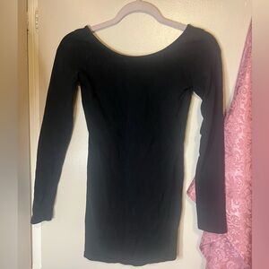 Ph8 - Black Long Sleeve Dress
